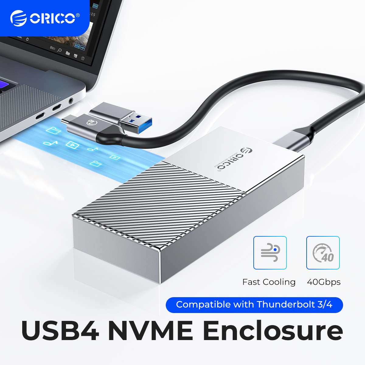 ORICO USB4 NVMe SSD Enclosure  - Thunderbolt 4 External Ssd 4Tb review and price