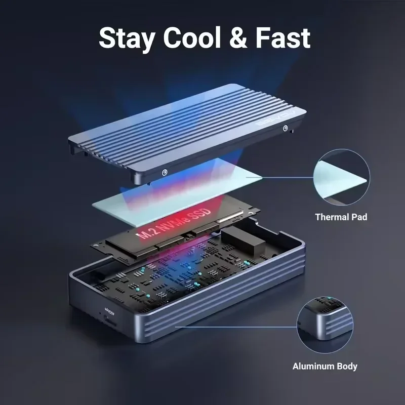 ACASIS 40Gbps M.2 NVMe SSD Enc - Usb4 40Gbps External Ssd 8Tb review and price