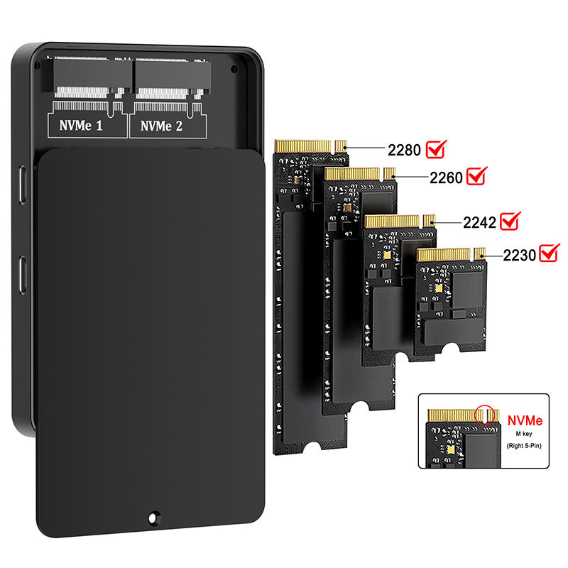 Dual Bays M.2 NVME Docking Sta - 8Tb M2 Nvme Ssd review and price