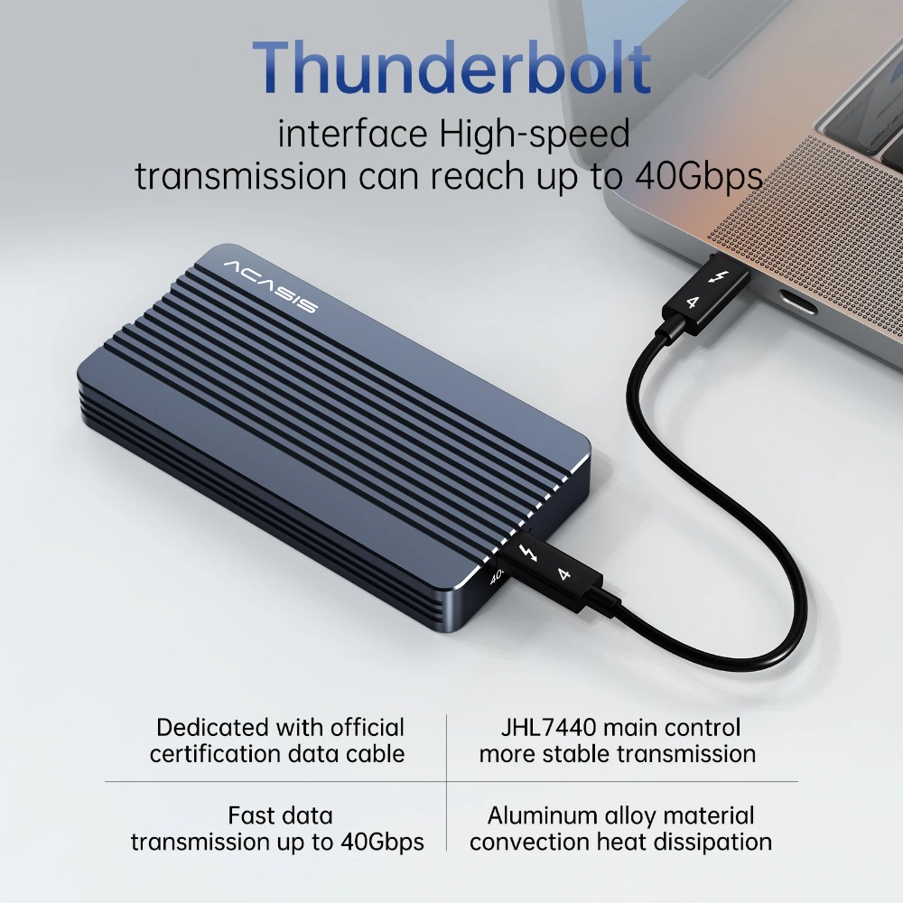 ACASIS 40Gbps M.2 NVMe SSD Enc - 8Tb M2 Nvme Ssd review and price